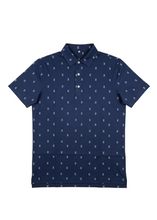 Load image into Gallery viewer, Hourglass Polo- Navy