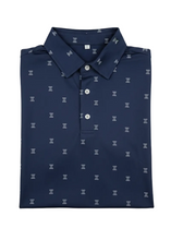Load image into Gallery viewer, Hourglass Polo- Navy