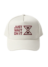 Load image into Gallery viewer, Tan &amp; Maroon Split Logo Cap