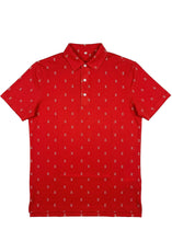 Load image into Gallery viewer, Hourglass Polo- Red