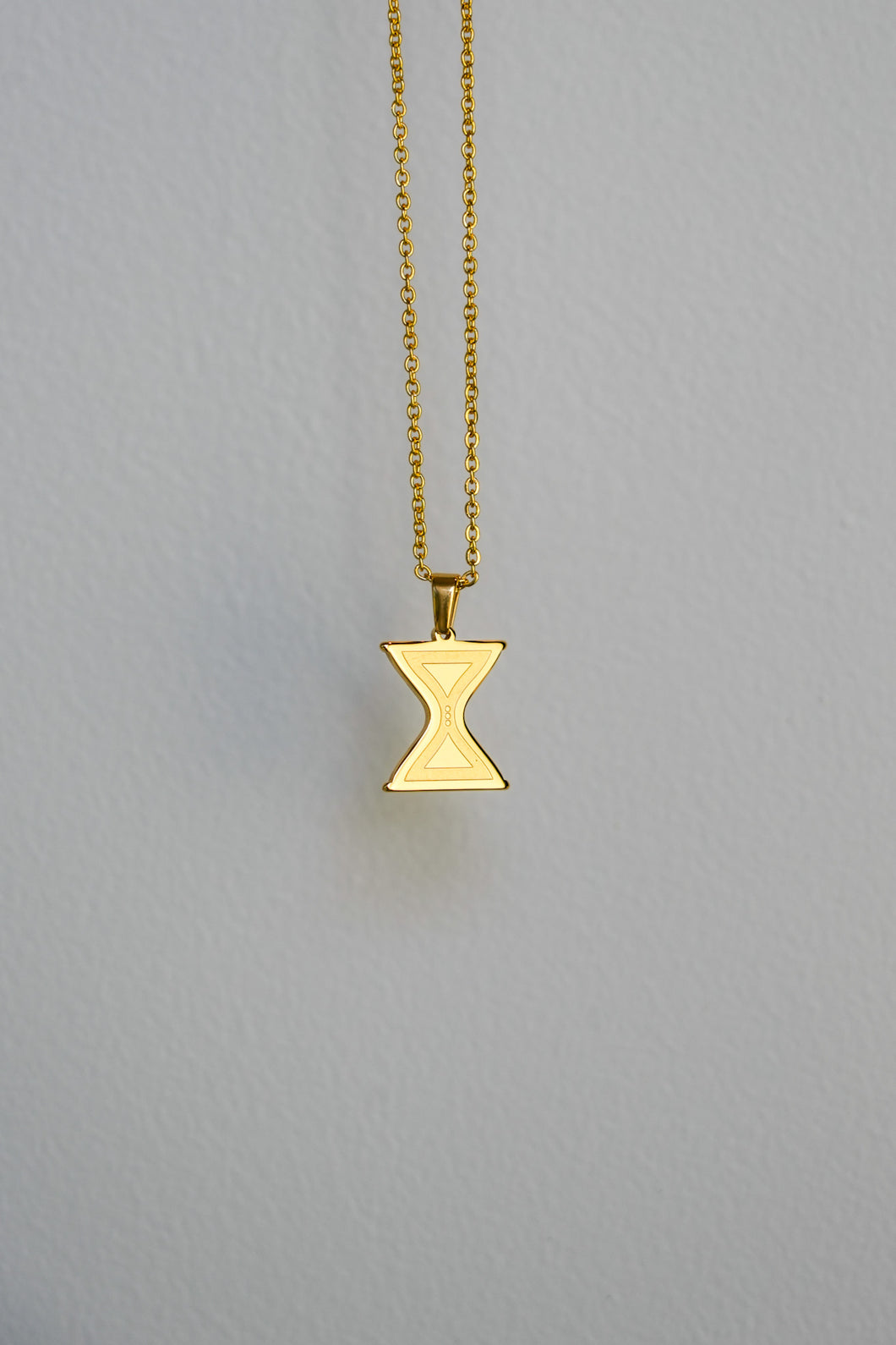 Ladies Hourglass Necklace