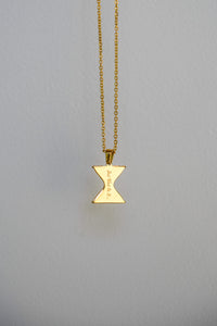 Ladies Hourglass Necklace