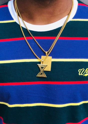 Hourglass Logo Chain